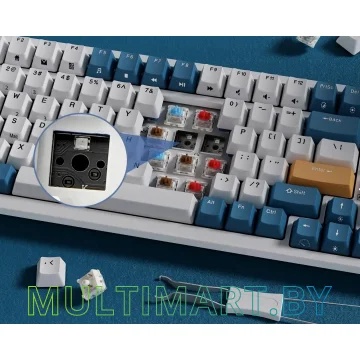 Клавиатура Royal Kludge RK98 RGB Klein Blue (RK Red) картинка 8